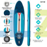 Φουσκωτό Surfboard SUP Board B8 Μέγεθος 10'6 – ZU718 - Изображение 2